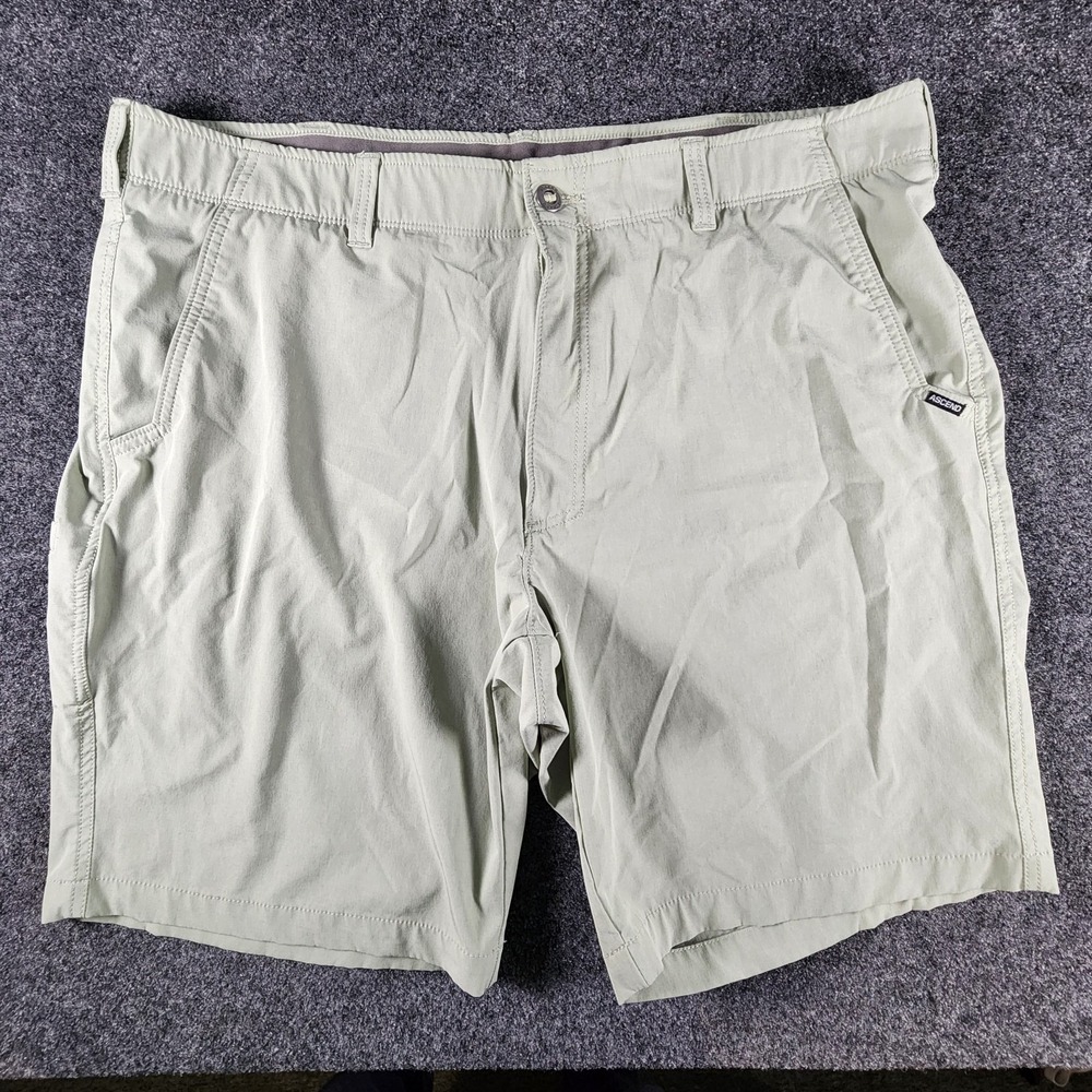 Ascend Trail Tech Shorts Green Men's Size 42 Hiking Performance Utility EUC